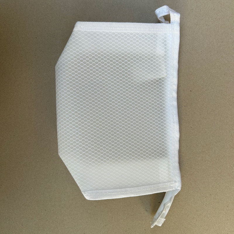 How to clean a clear cosmetic bag